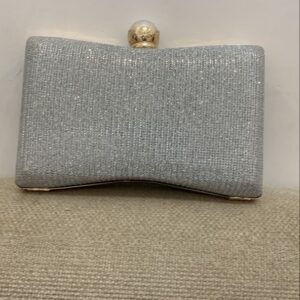 Ribbed Evening Clutch